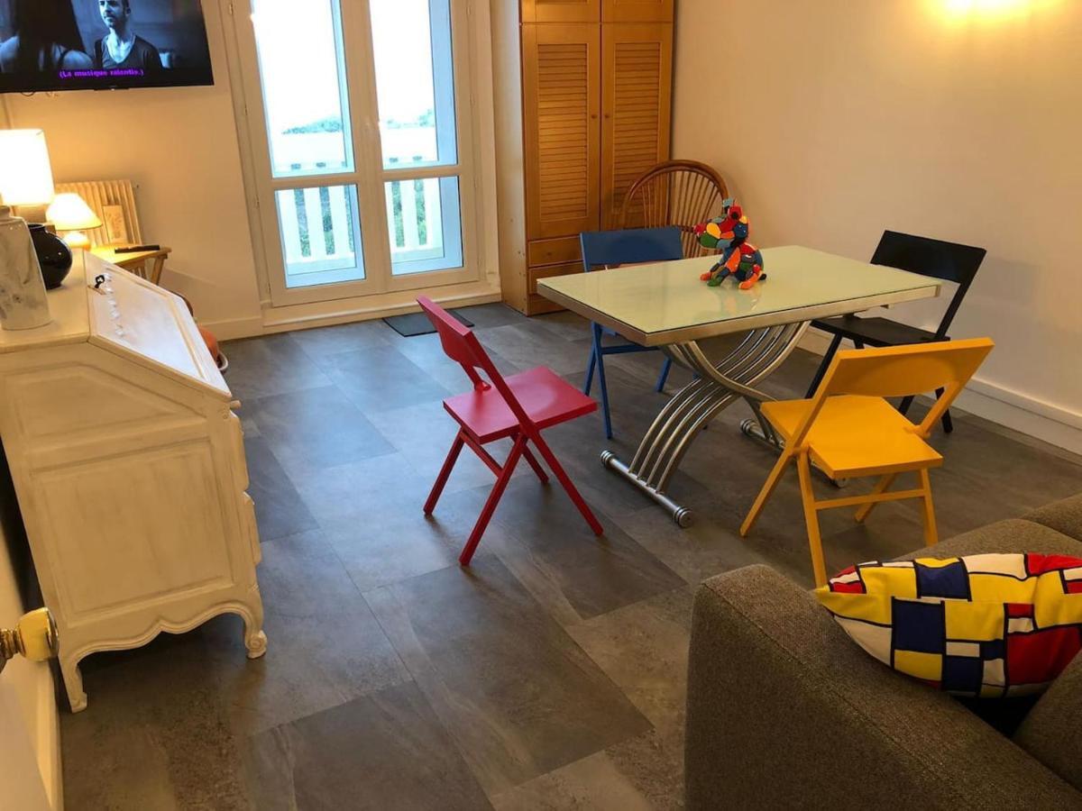 Studio 3* Vue Mer Parking Régina et Golf Biarriz Exterior foto
