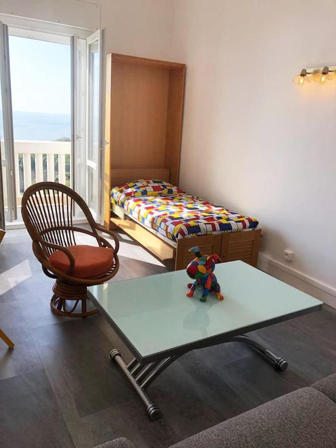 Studio 3* Vue Mer Parking Régina et Golf Biarriz Exterior foto